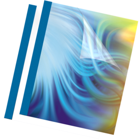1.5mm Prestige Thermal Binding Cover - Blue
